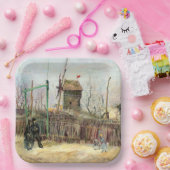 Vincent van Gogh - Street Scene in Montmartre Papieren Bordje (Feest)