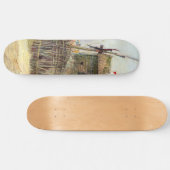 Vincent van Gogh - Street Scene in Montmartre Persoonlijk Skateboard (Horizontaal)
