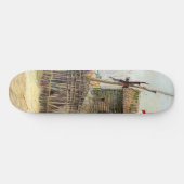Vincent van Gogh - Street Scene in Montmartre Persoonlijk Skateboard (Horizontaal)