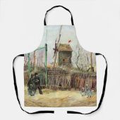 Vincent van Gogh - Street Scene in Montmartre Schort (Voorkant)