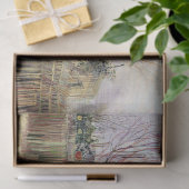 Vincent van Gogh - Street Scene in Montmartre Tissuepapier (Geschenk)