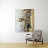 Vincent van Gogh - Street Scene in Montmartre Wandkleed (In situ)