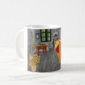 Vincent van Gogh Sunflower in de Mok Arles Gift (Voorkant links)