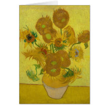 Vincent Van Gogh Sunflower - Klassieke kunstbloeme