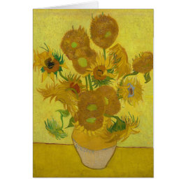 Vincent Van Gogh Sunflower - Klassieke kunstbloeme