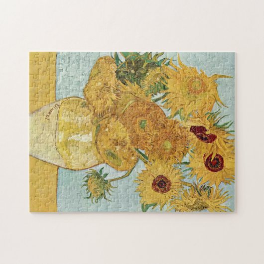 Vincent Van Gogh Sunflower Legpuzzel (Horizontaal)