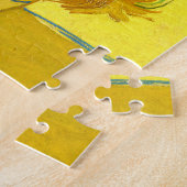 Vincent Van Gogh Sunflower mooie kunst voor kinder Legpuzzel (Zijkant)