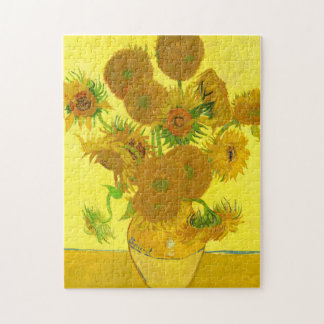 Vincent Van Gogh Sunflower mooie kunst voor kinder Legpuzzel