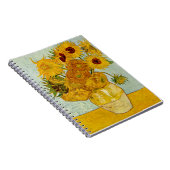 Vincent Van Gogh Sunflower Notitieboek (Rechterzijde)