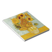Vincent Van Gogh Sunflower Painting Notitieblok (Schuin)