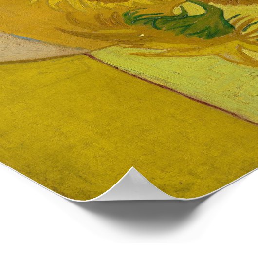 Vincent Van Gogh Sunflower Poster Print (Hoek)