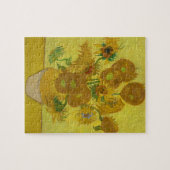Vincent Van Gogh Sunflower Puzzle Legpuzzel (Horizontaal)