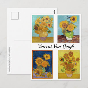 Vincent Van Gogh Sunflower Serie Briefkaart
