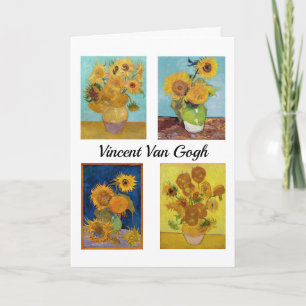 Vincent Van Gogh Sunflower Serie Kaart