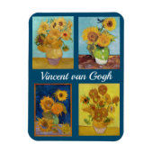 Vincent Van Gogh Sunflower Serie Magneet (Verticaal)