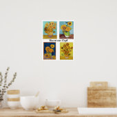 Vincent Van Gogh Sunflower Serie Poster (Keuken)