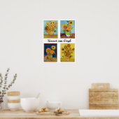 Vincent Van Gogh Sunflower Serie Poster (Keuken)