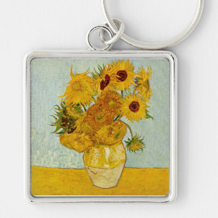 Vincent Van Gogh Sunflower Sleutelhanger