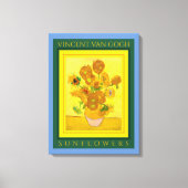 VINCENT VAN GOGH ...SUNFLOWERS Canvas Print (Voorkant)