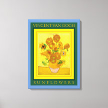 VINCENT VAN GOGH ...SUNFLOWERS Canvas Print