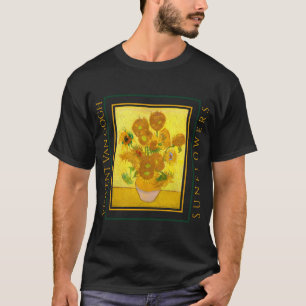 VINCENT VAN GOGH SUNFLOWERS T-SHIRT