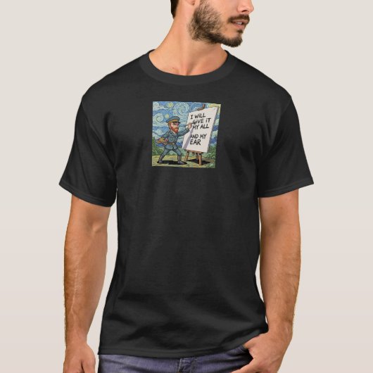 Vincent Van Gogh T-shirt (Voorkant)