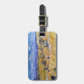 Vincent van Gogh - Tarwe Stacks met luiers Bagagelabel (Voorkant verticaal)