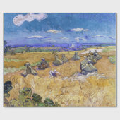 Vincent van Gogh - Tarwe Stacks met luiers Cadeaupapier (Vlak)