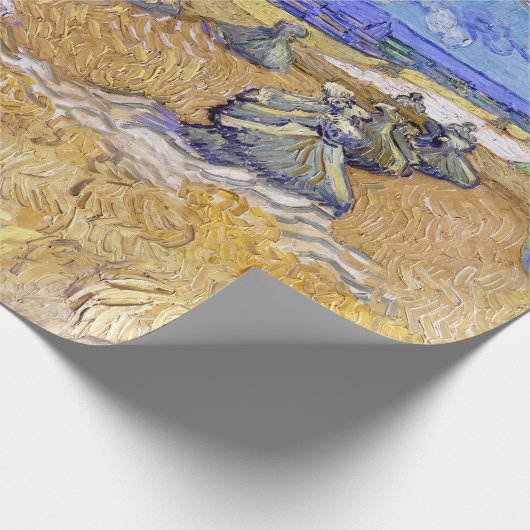 Vincent van Gogh - Tarwe Stacks met luiers Cadeaupapier (Hoek)