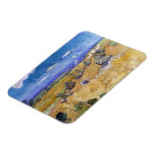 Vincent van Gogh - Tarwe Stacks met luiers Magneet (Linkerzijde)
