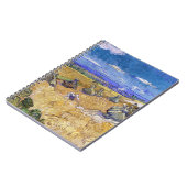 Vincent van Gogh - Tarwe Stacks met luiers Notitieboek (Linkerzijde)