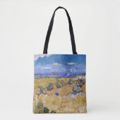Vincent van Gogh - Tarwe Stacks met luiers Tote Bag (Voorkant)