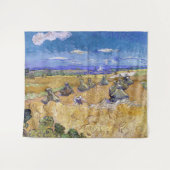 Vincent van Gogh - Tarwe Stacks met luiers Wandkleed (Voorkant (horizontaal))