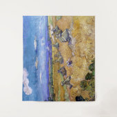 Vincent van Gogh - Tarwe Stacks met luiers Wandkleed (Voorkant)