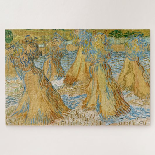 Vincent van Gogh - Tarwehalmen Legpuzzel (Horizontaal)