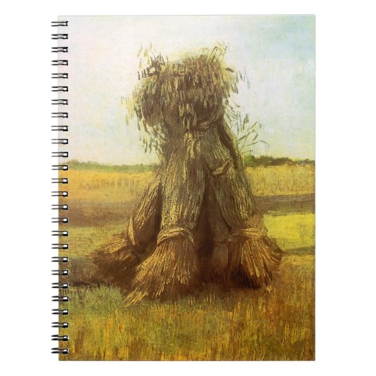 Vincent van Gogh - Tarwehalmen Notitieboek (Voorkant)