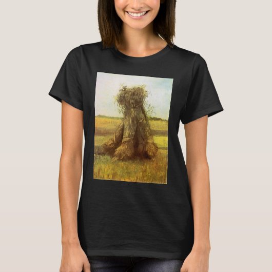 Vincent van Gogh - Tarwehalmen T-shirt (Voorkant)