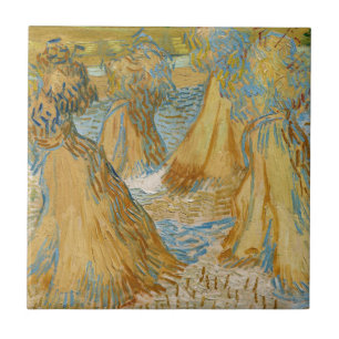 Vincent van Gogh - Tarwehalmen Tegeltje