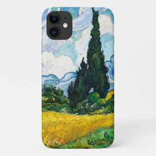 Vincent Van Gogh Tarweveld met cipressen Case-Mate iPhone Case