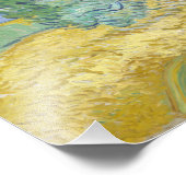 Vincent van Gogh, tarweveld met cipressen Foto Afdruk (Hoek)