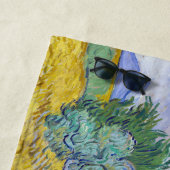 Vincent Van Gogh - Tarweveld met cipressen Strandlaken (In situ)