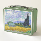 Vincent Van Gogh - Tarweveld met Cypresse (Achterkant)