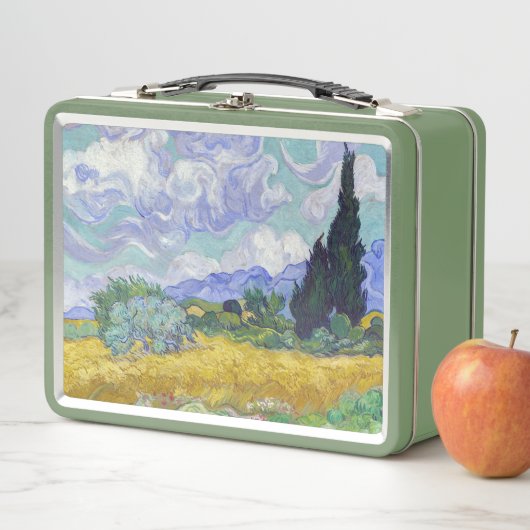 Vincent Van Gogh - Tarweveld met Cypresse (In situ)