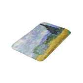 Vincent Van Gogh - Tarweveld met Cypresse Badmat (Gekanteld)