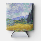 Vincent Van Gogh - Tarweveld met Cypresse Blikjeskoeler (Voorkant)