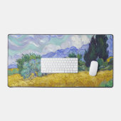 Vincent Van Gogh - Tarweveld met Cypresse Bureaumat (Keyboard & Muis)