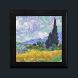 Vincent Van Gogh - Tarweveld met Cypresse Cadeaudoosje<br><div class="desc">Wheat Field met Cypresses / Champ de ble avec cypres - Vincent Van Gogh,  september 1889</div>