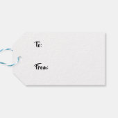 Vincent Van Gogh - Tarweveld met Cypresse Cadeaulabel (Achterkant Horizontaal)