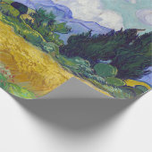 Vincent Van Gogh - Tarweveld met Cypresse Cadeaupapier (Hoek)