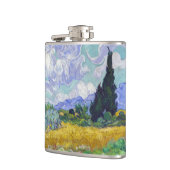 Vincent Van Gogh - Tarweveld met Cypresse Heupfles (Links)